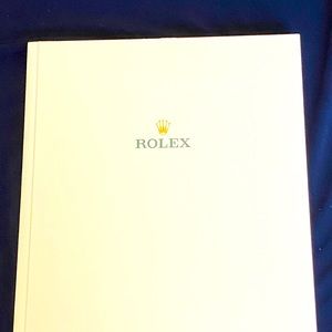 No Date hardcover Rolex Holiday Season Catalog